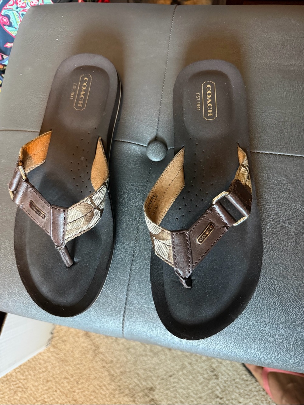 Coach Sandals Size 8